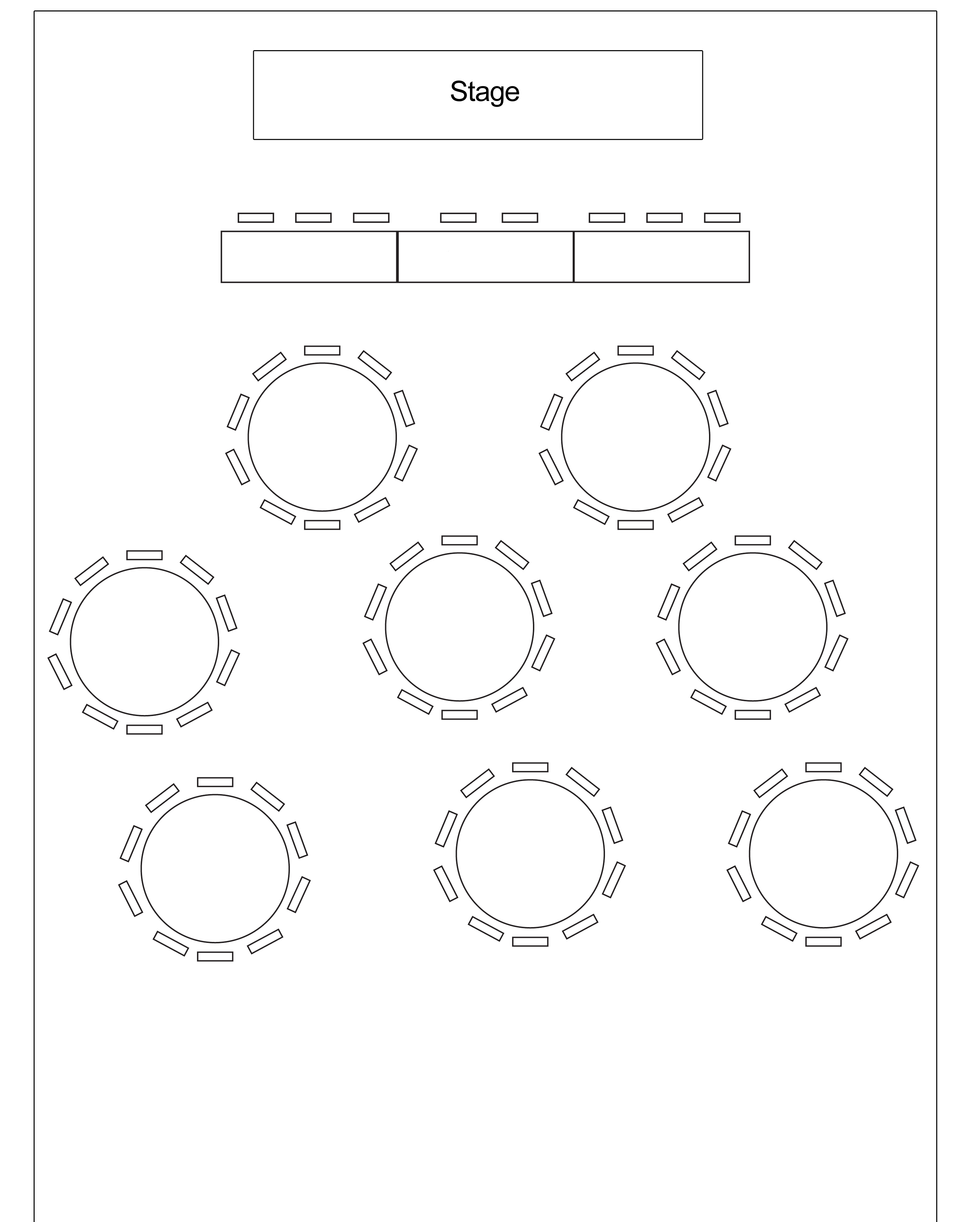 Free Table Plan Template Uk