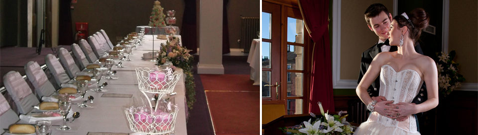 The Town House, Hamilton set table