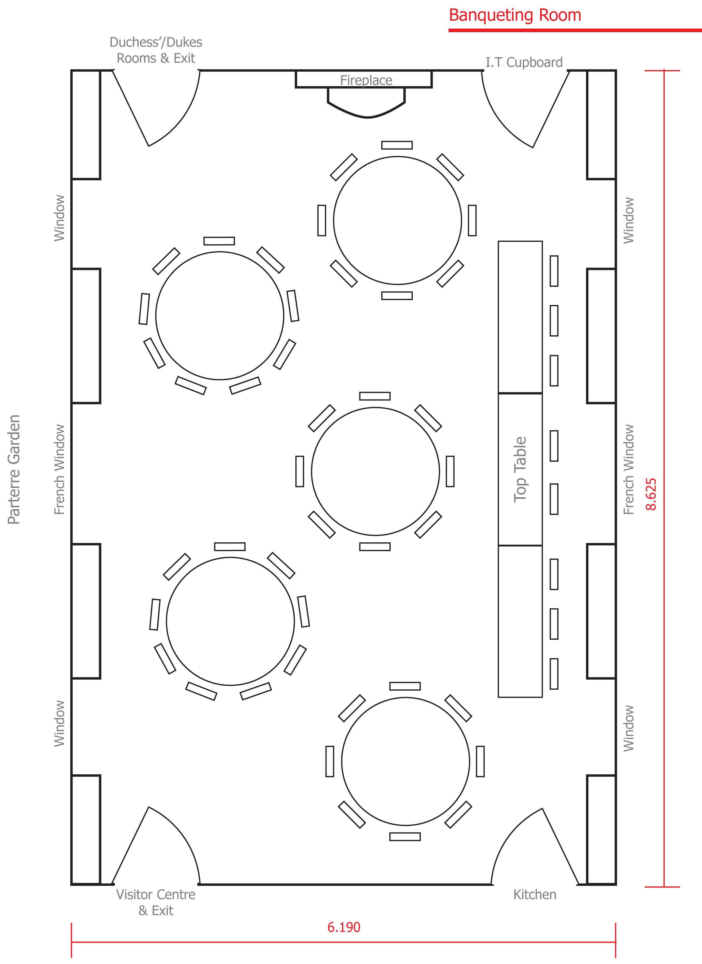 Table layouts - Weddings of distinction South Lanarkshire Leisure and ...